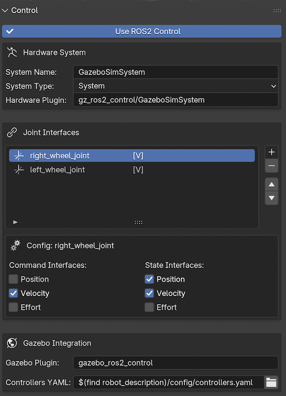 Configuring Control Dashboard